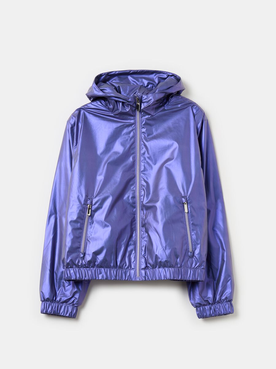 Waterproof jacket with hood_0