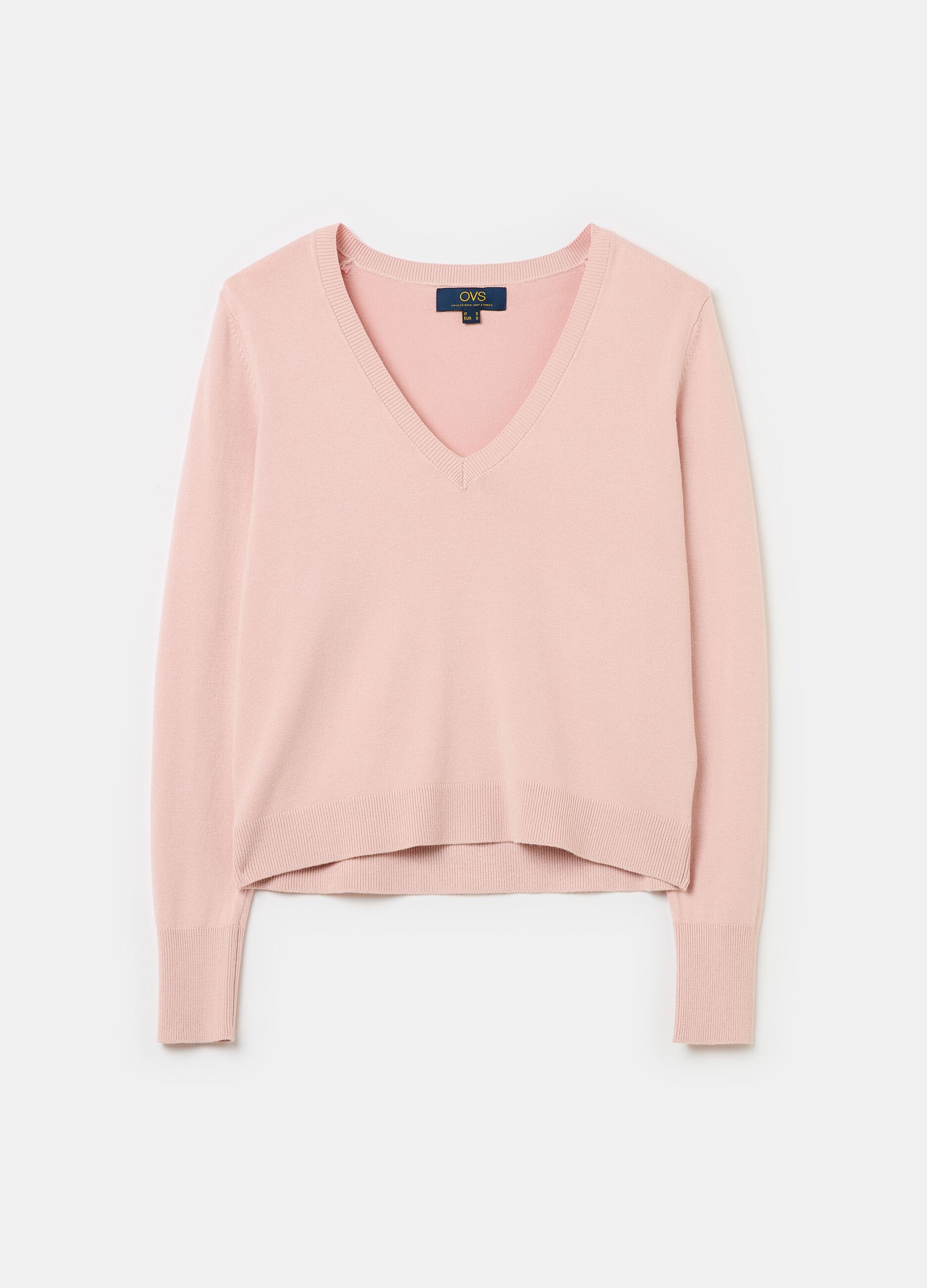 V-neck pullover