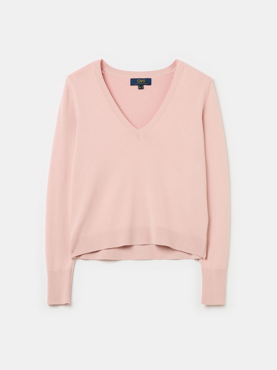 V-neck pullover_4