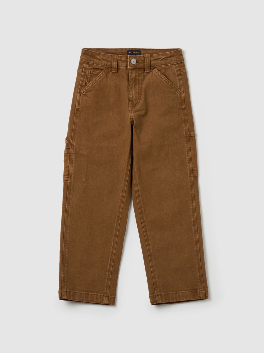 Carpenter jeans in stretch cotton_0