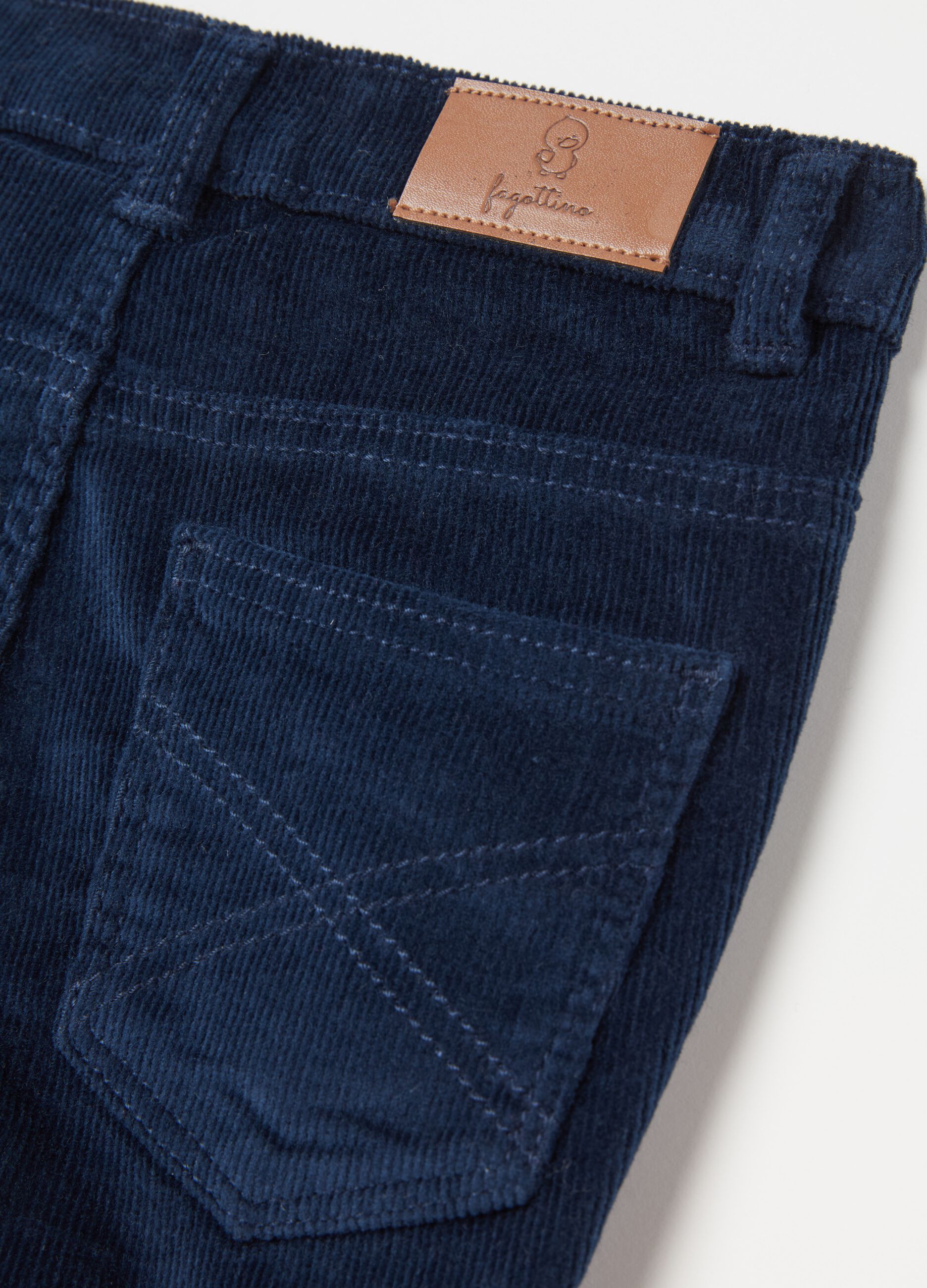 Five-pocket corduroy trousers