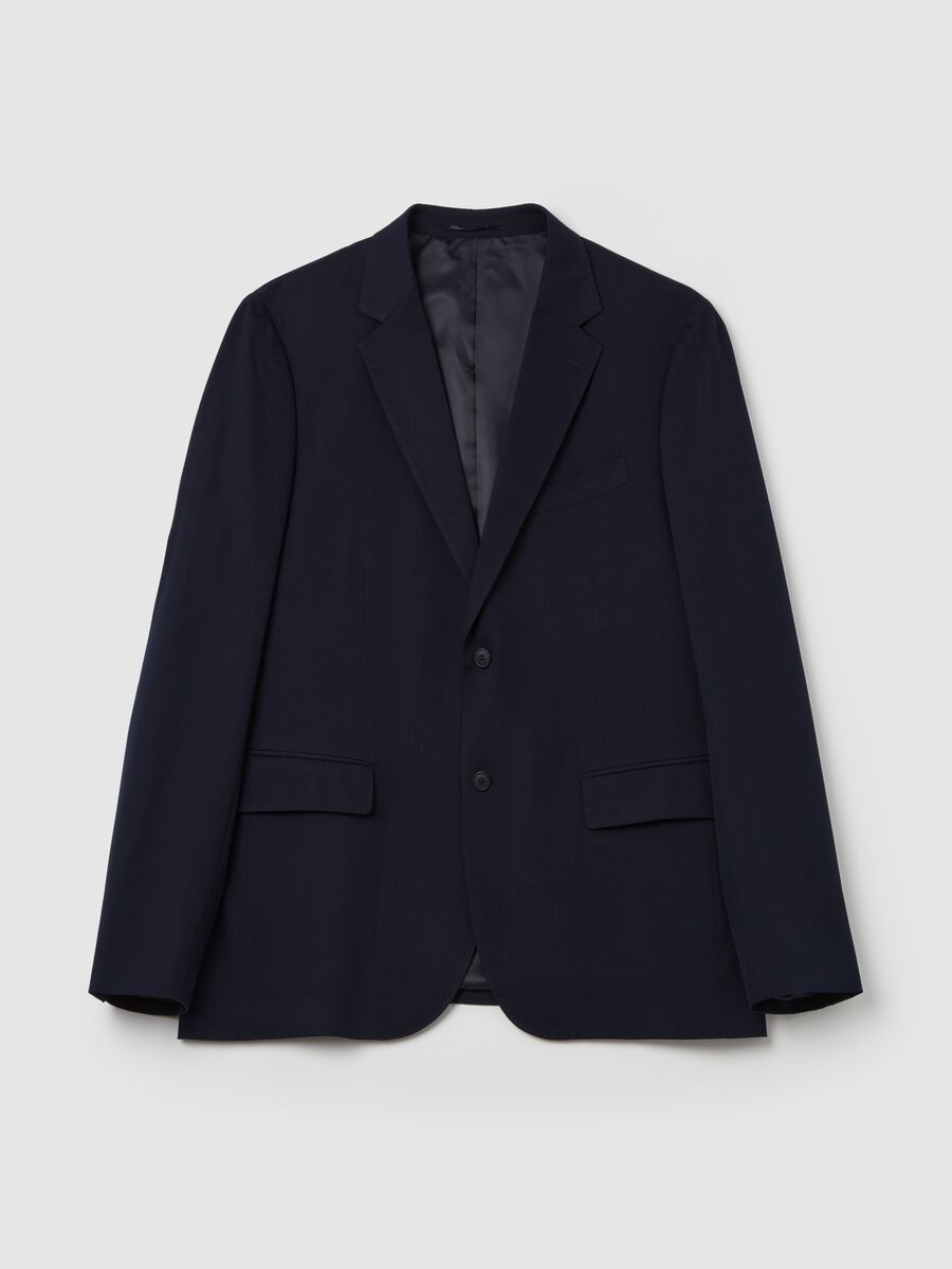 Blazer regular fit in twill stretch_0