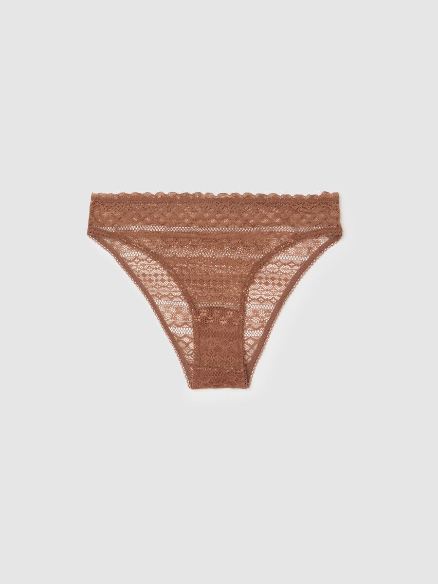 Briefs in macramé lace_0