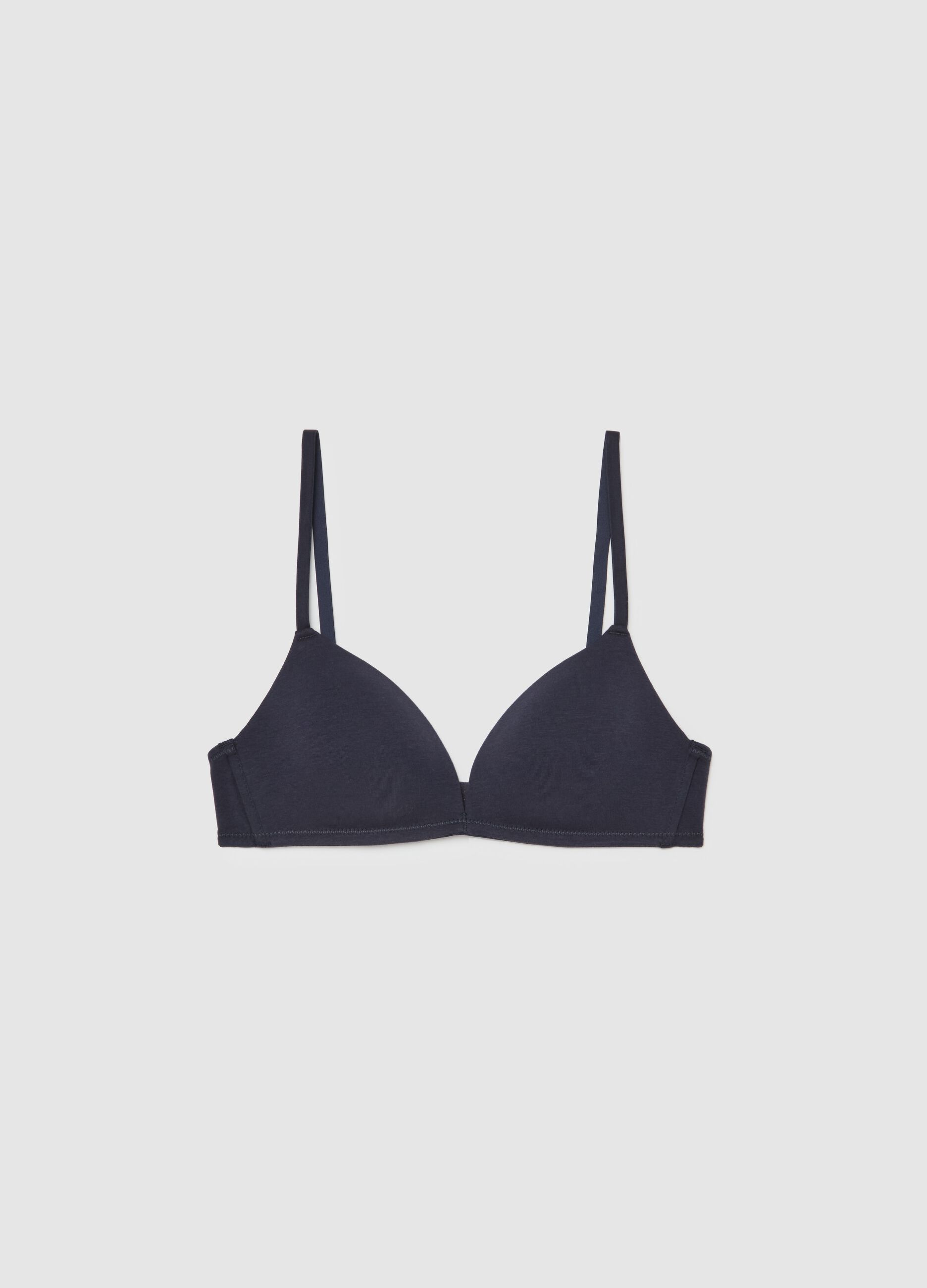 Sara triangle bra in organic cotton