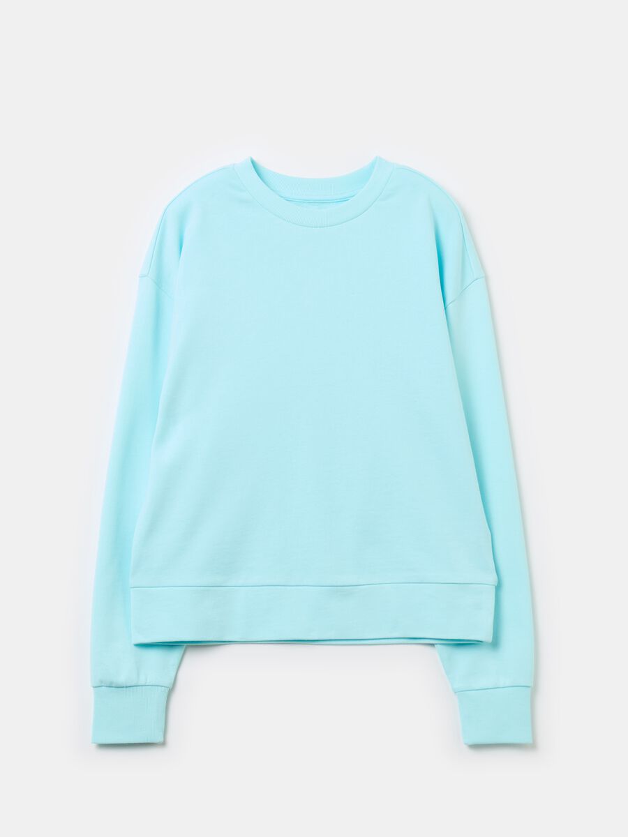 Sweatshirt with round neck_0