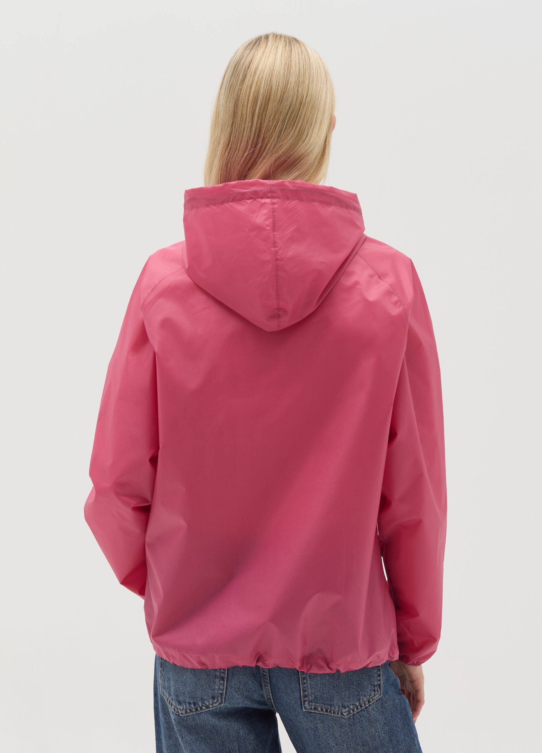 Half-zip waterproof jacket