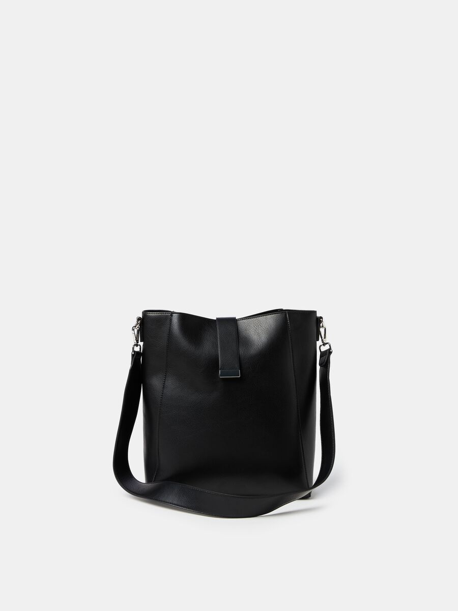 Bucket bag with shoulder strap_0