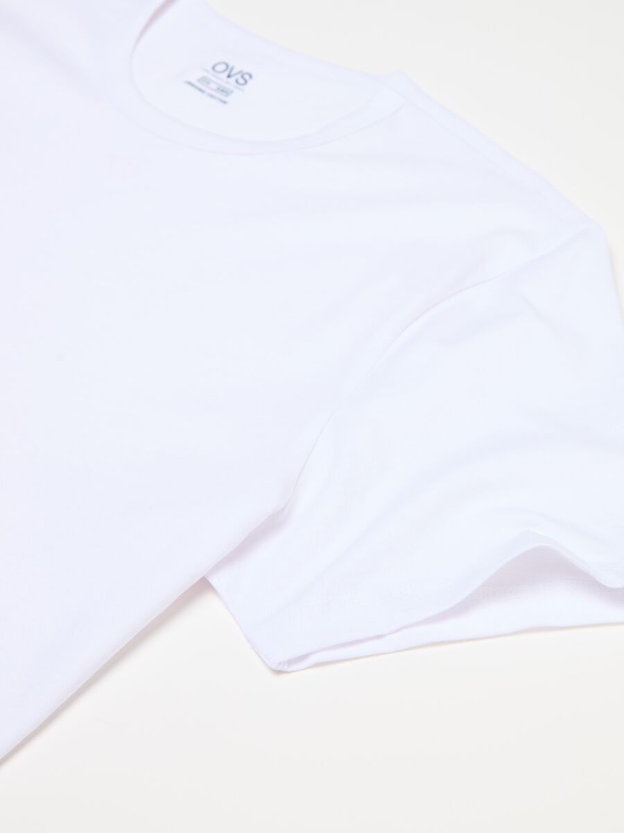 Two-pack undershirts with round neck in jersey_5