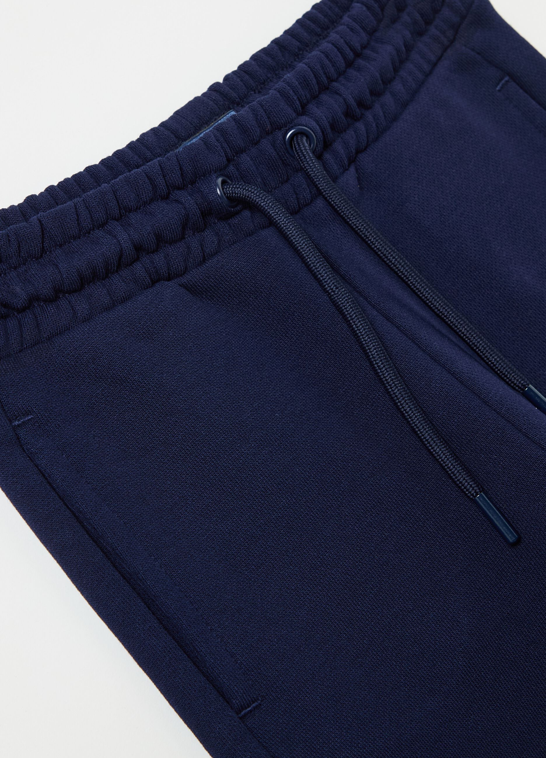 Essential joggers in organic cotton with drawstring