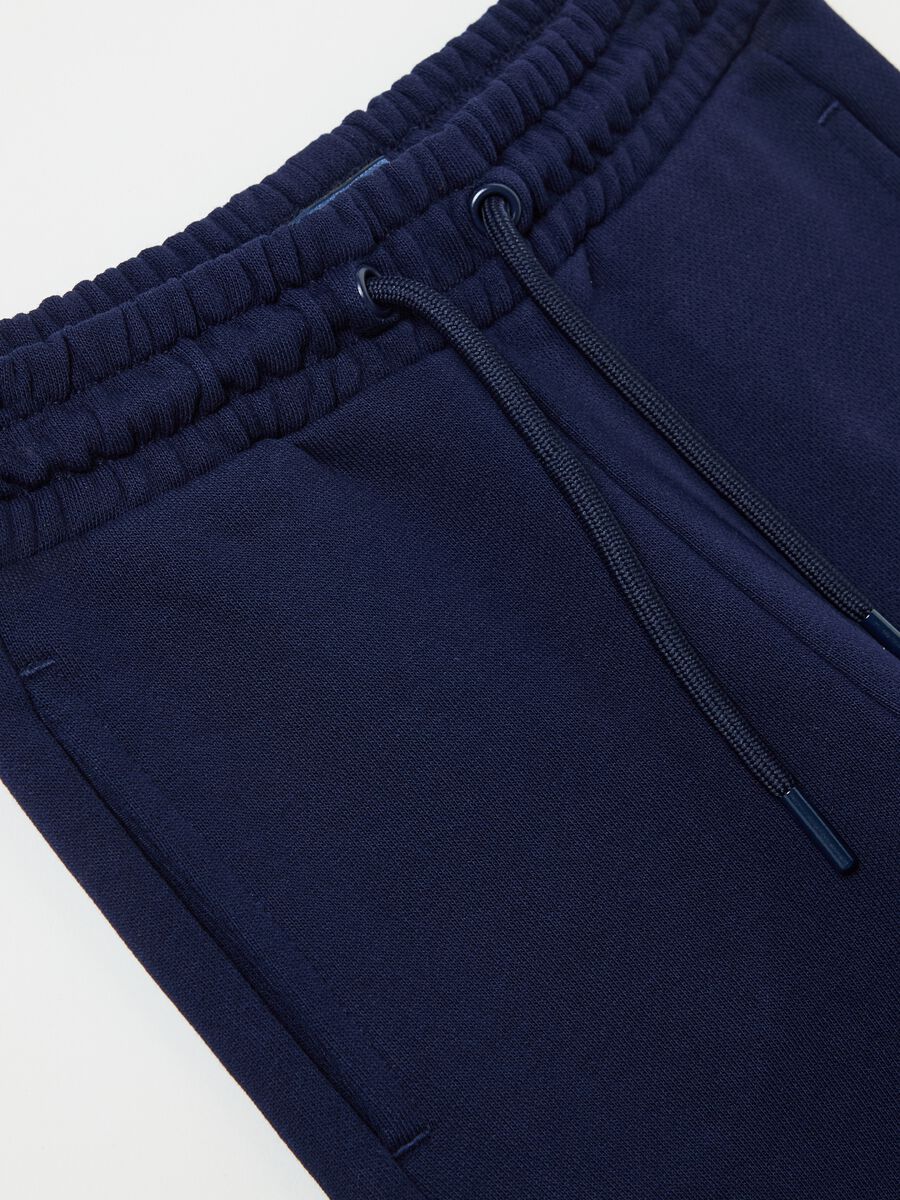 Essential joggers in organic cotton with drawstring_2