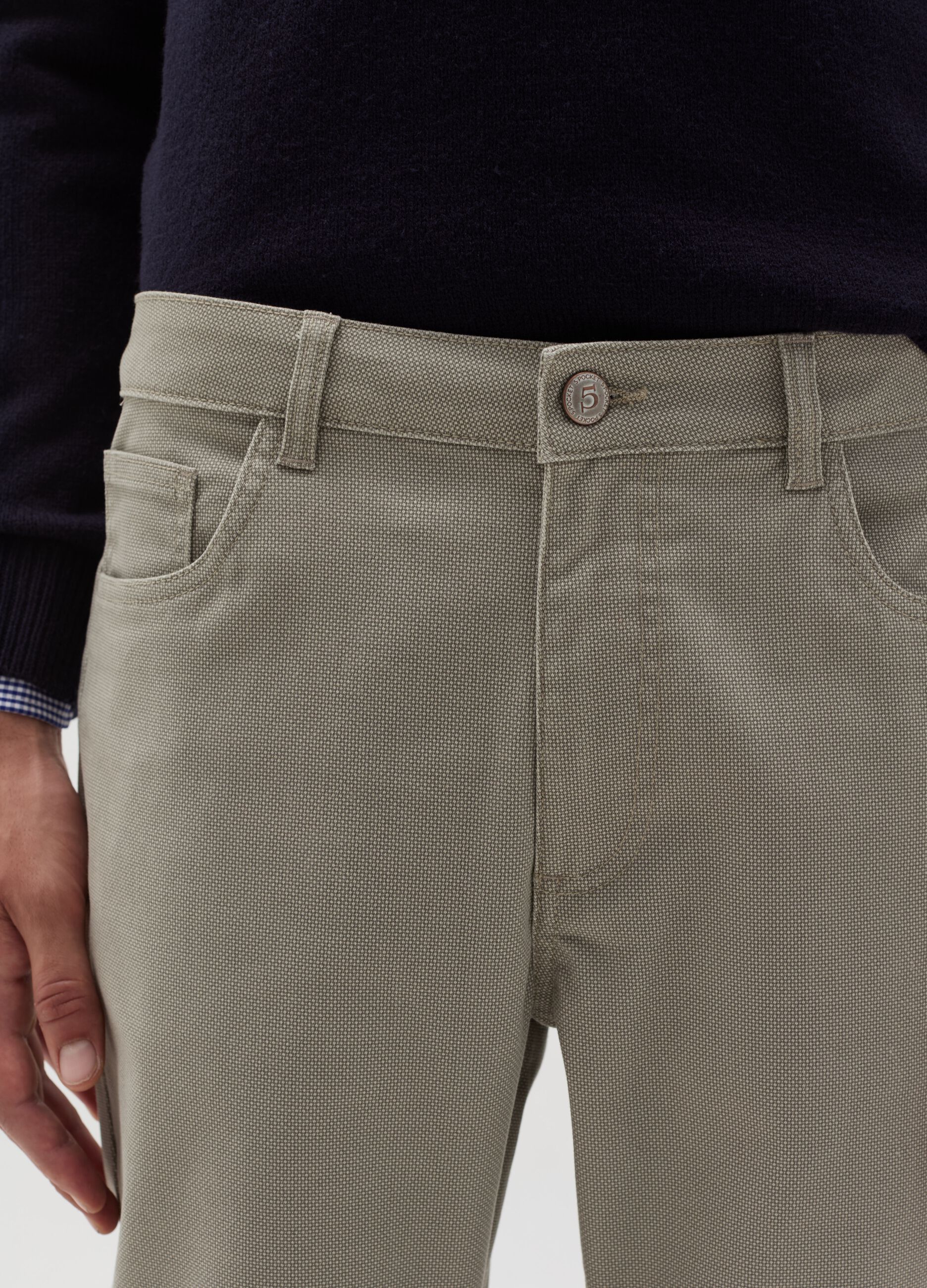 Regular-fit trousers with five pockets