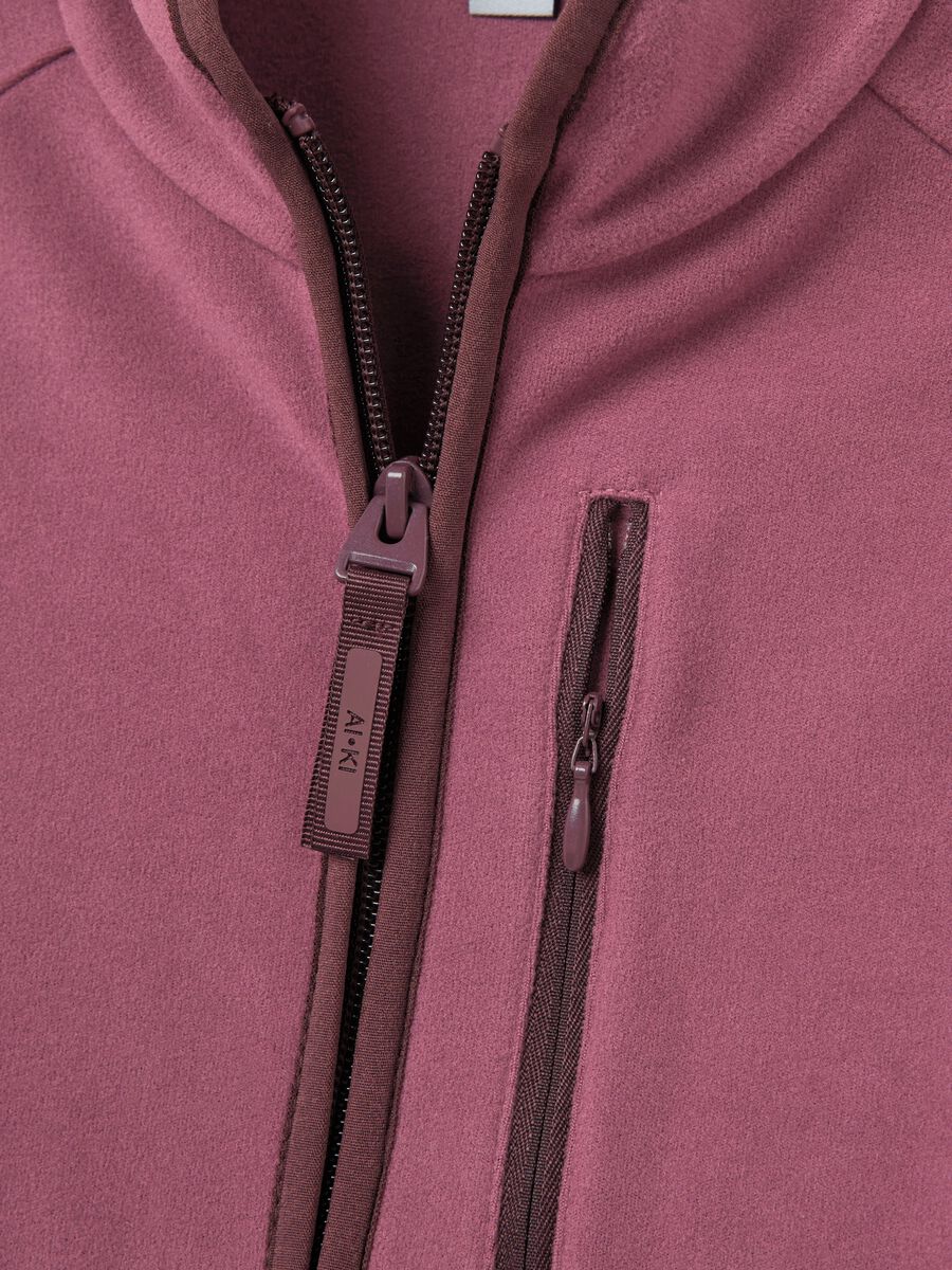 AI•KI full-zip sweatshirt in fleece_5