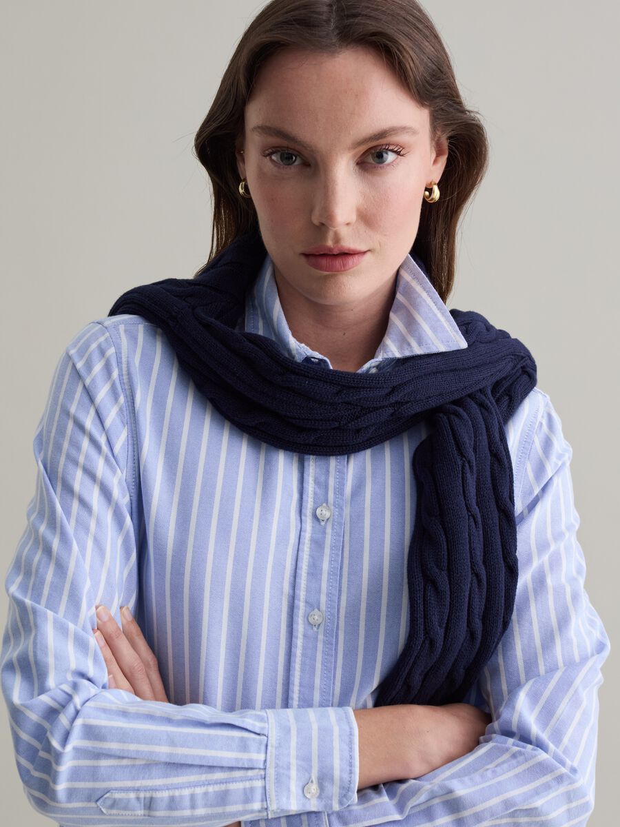 Camicia in cotone oxford_0