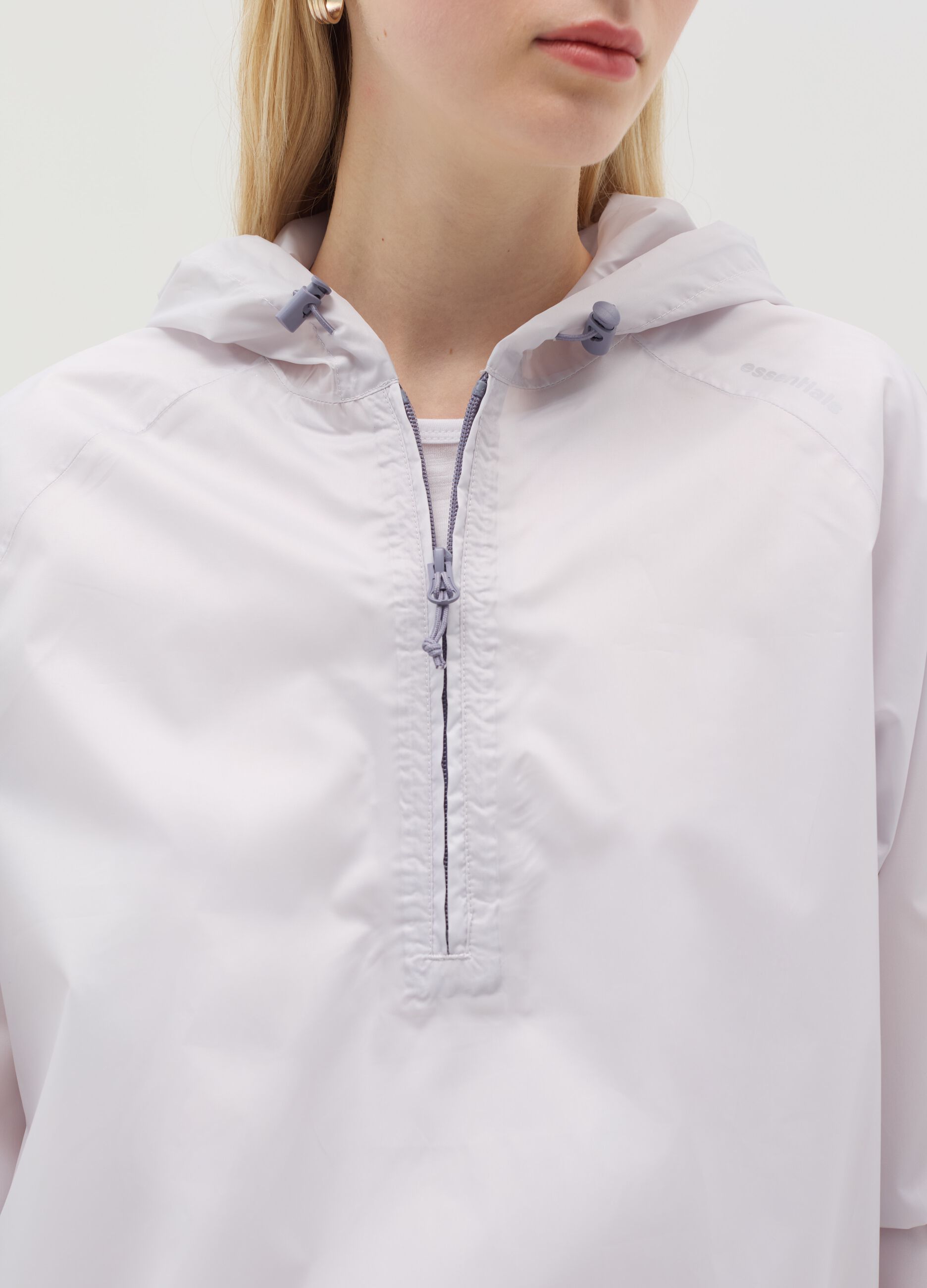 Half-zip waterproof jacket