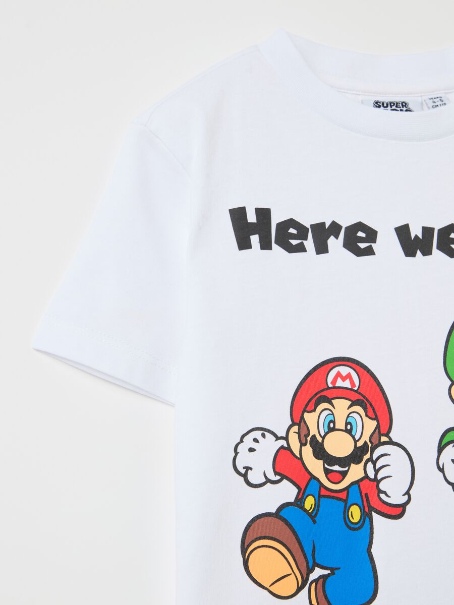 T-shirt in cotone con stampa Super Mario™_3