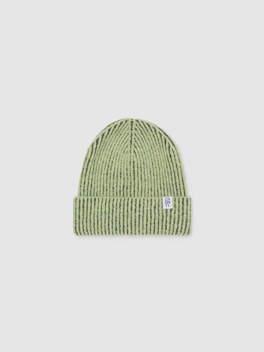 Essential hat in two-tone ribbing_0