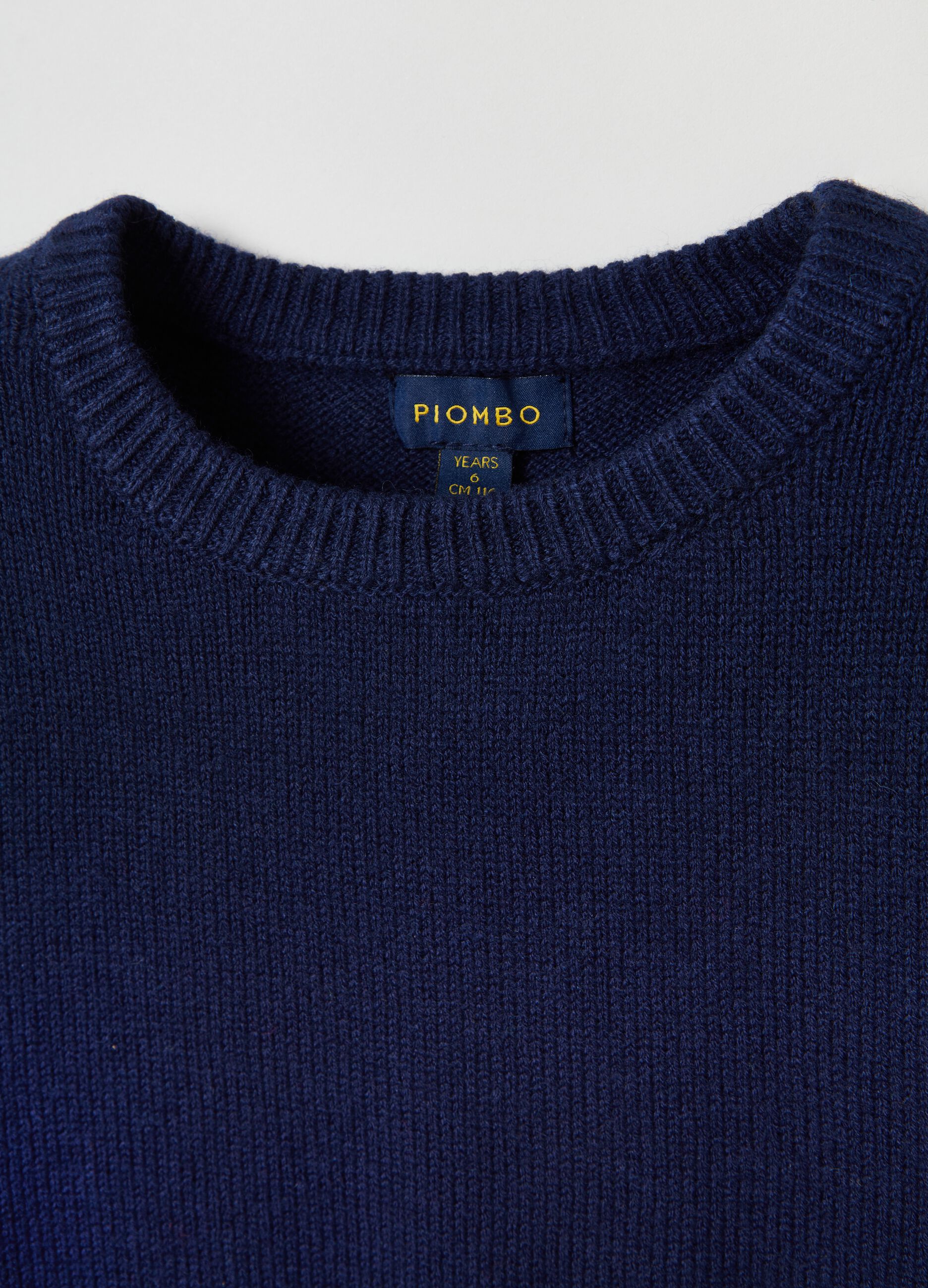 Wool blend pullover