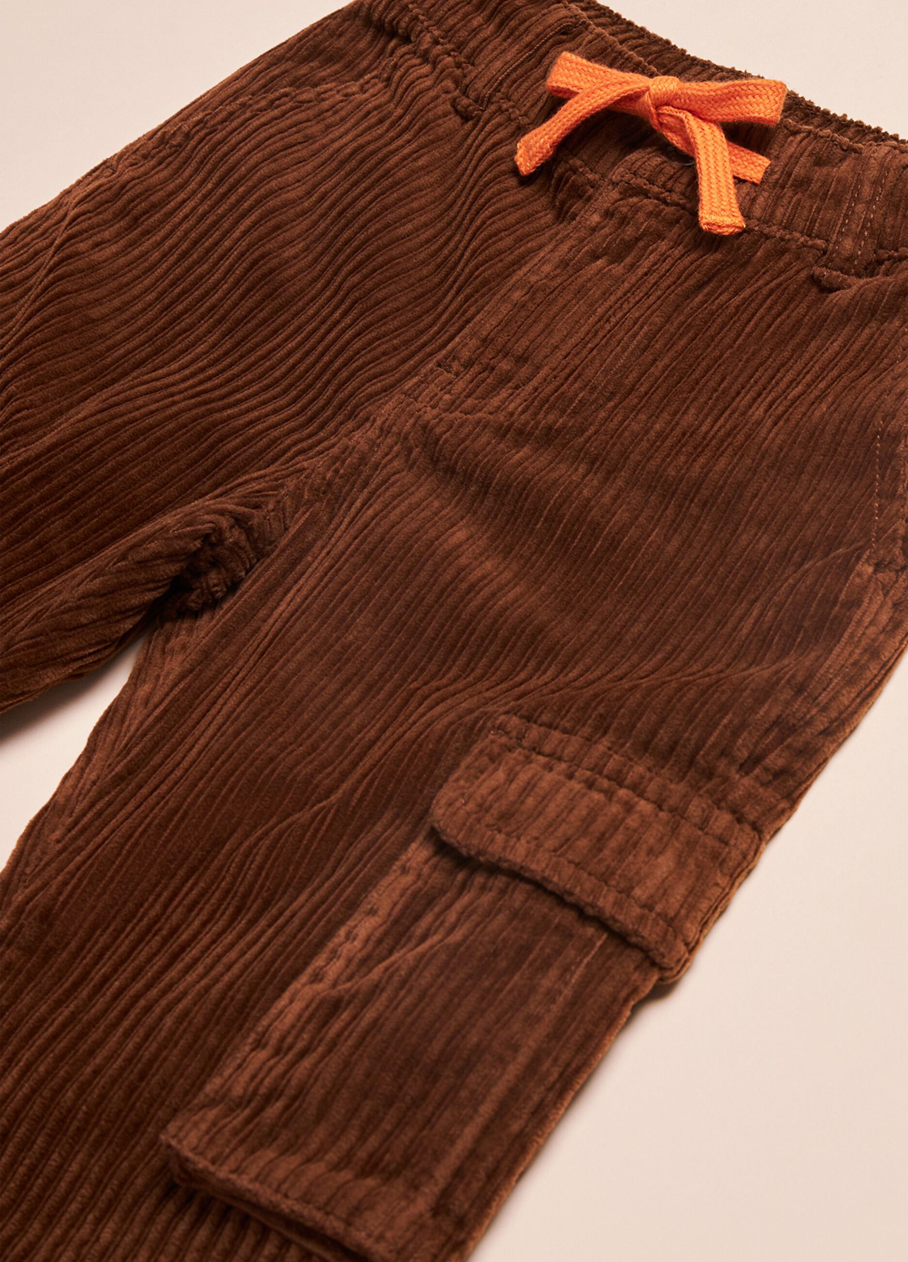 Corduroy cargo pants