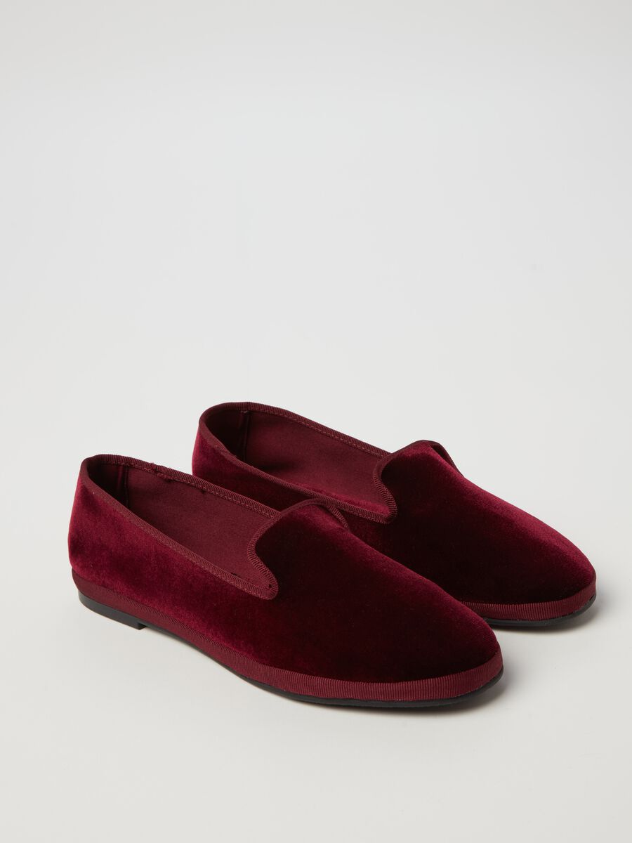 Velvet Friulian slippers_2