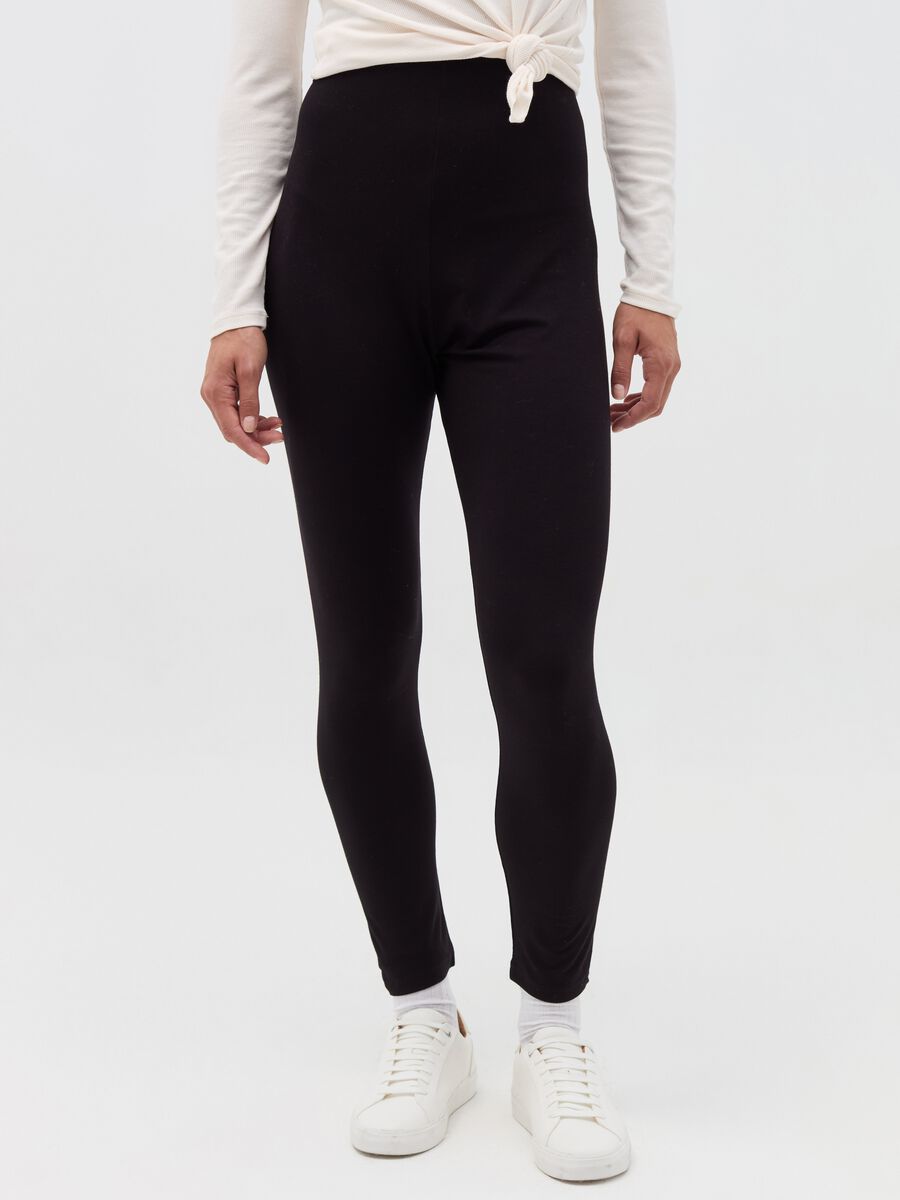 Maternity leggings in FSC® viscose_1