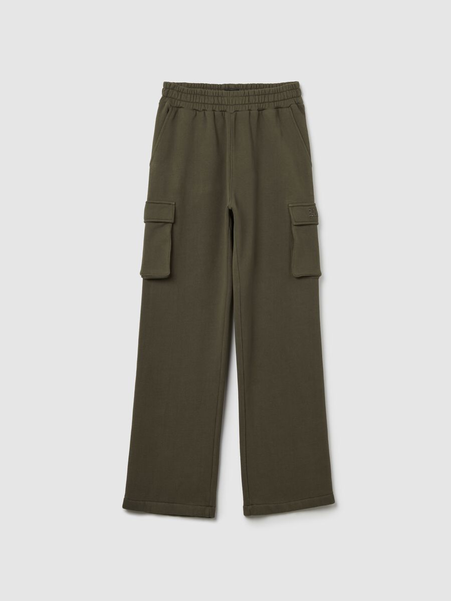 Cargo Sweatpants Military Green_5