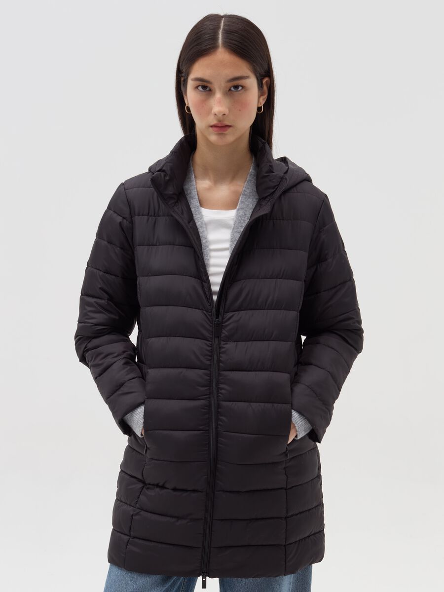 Essential long ultralight down jacket_1