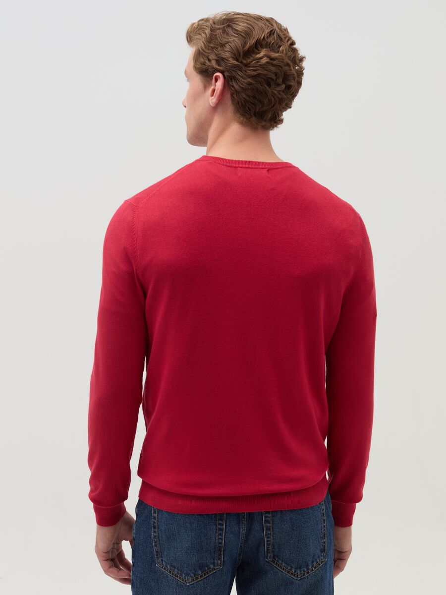 Round neck pullover_2