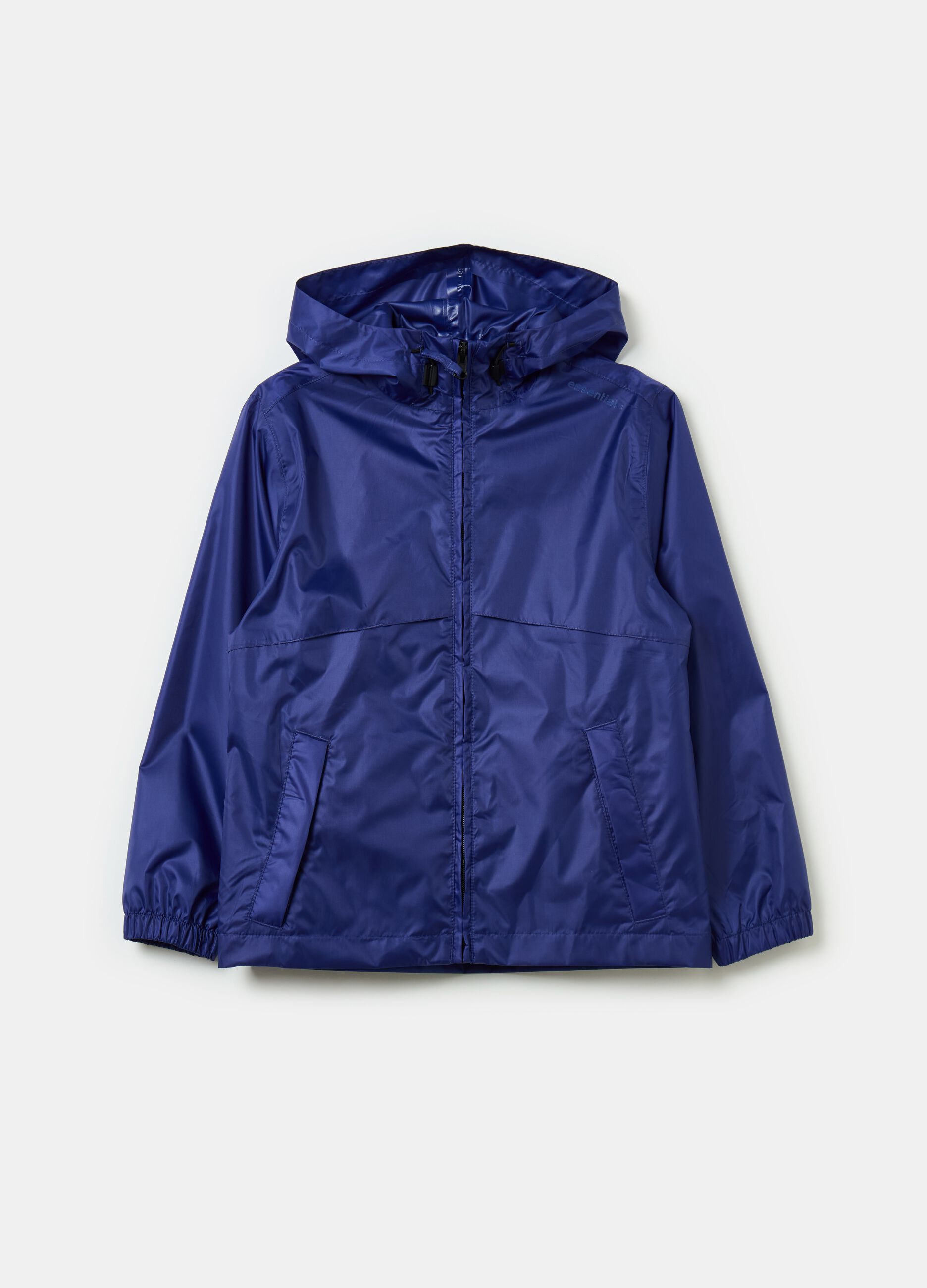 Waterproof jacket with hood