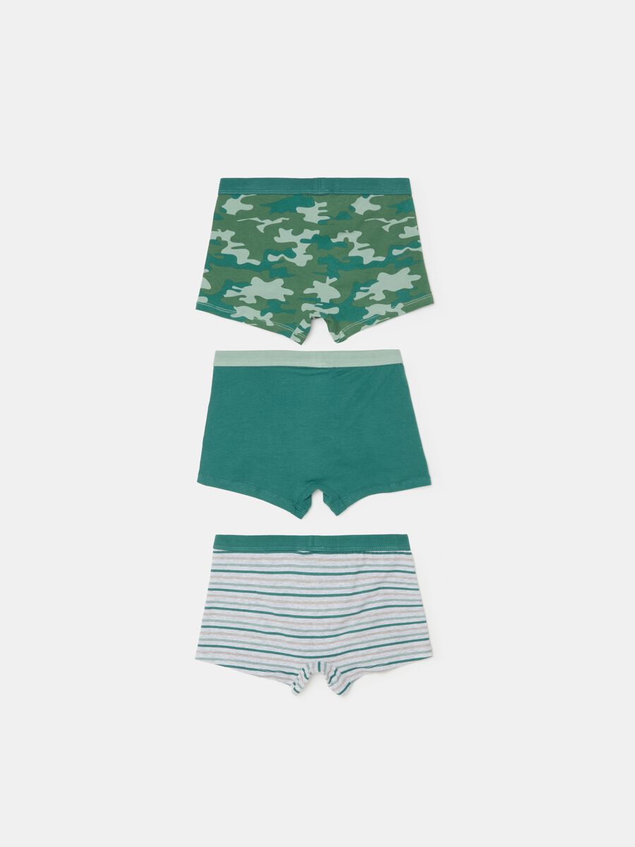 Three-pack camouflage boxer shorts in organic cotton_1