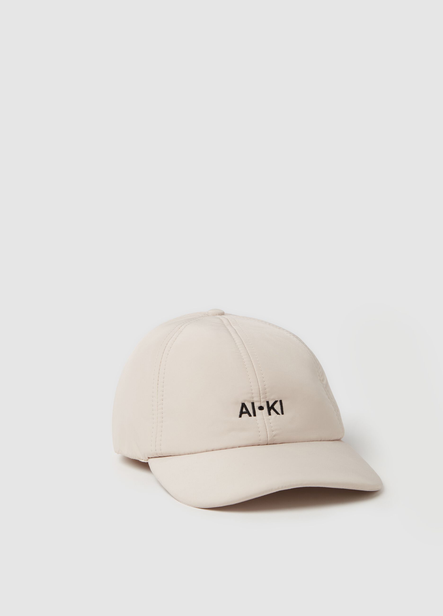 AI•KI baseball cap with logo embroidery