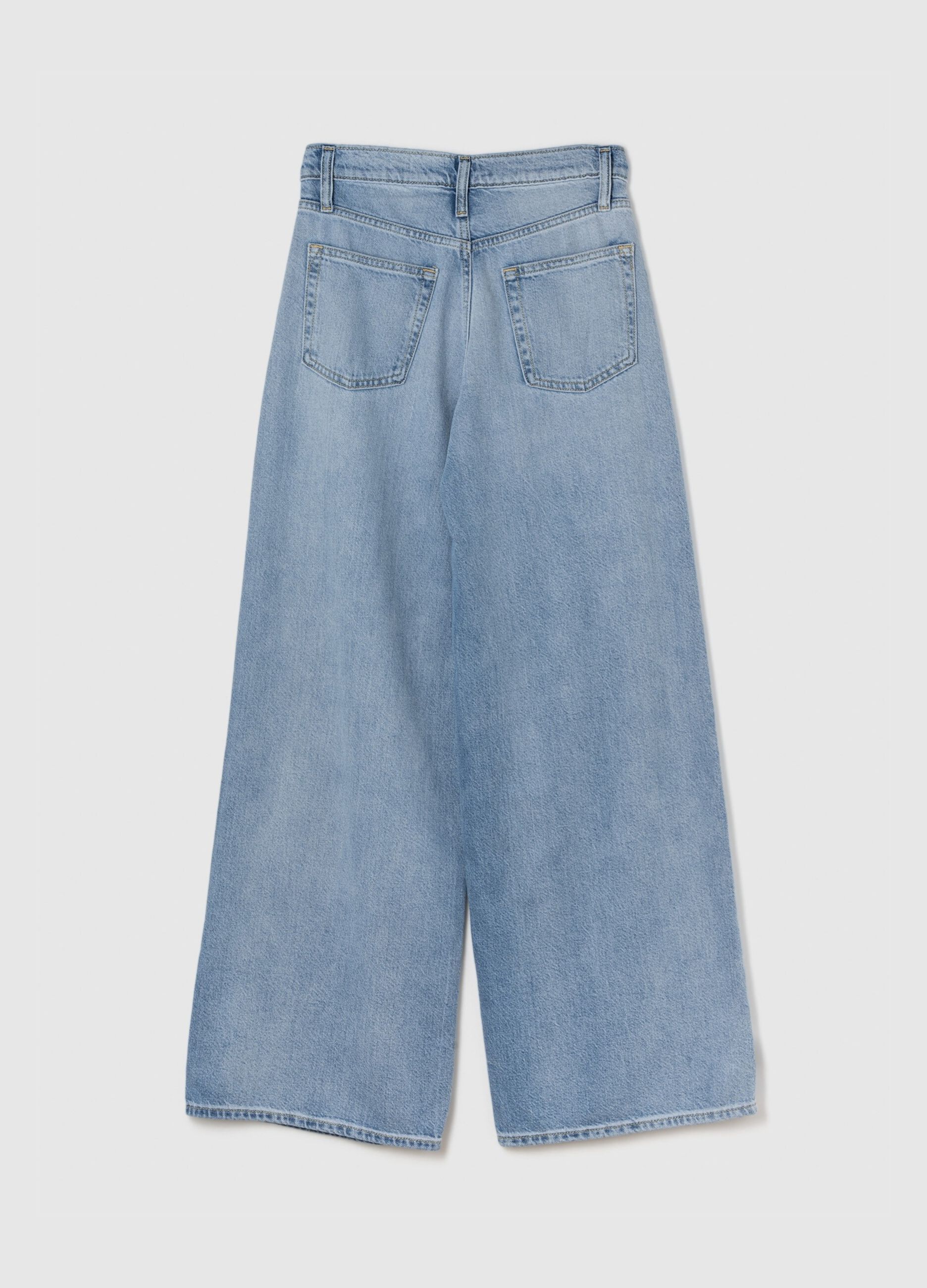 Regular-rise baggy-fit jeans