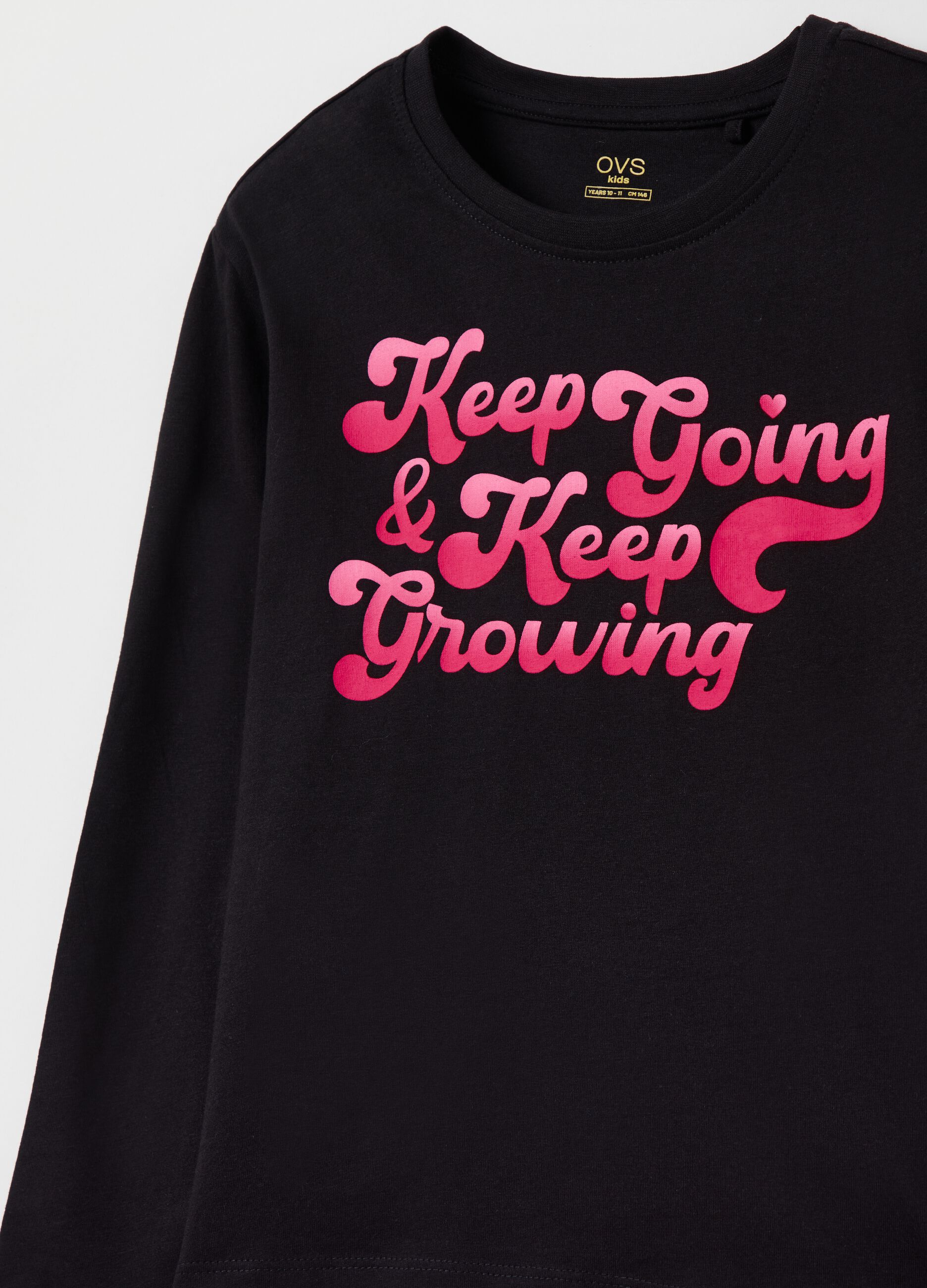 Long-sleeved T-shirt with print