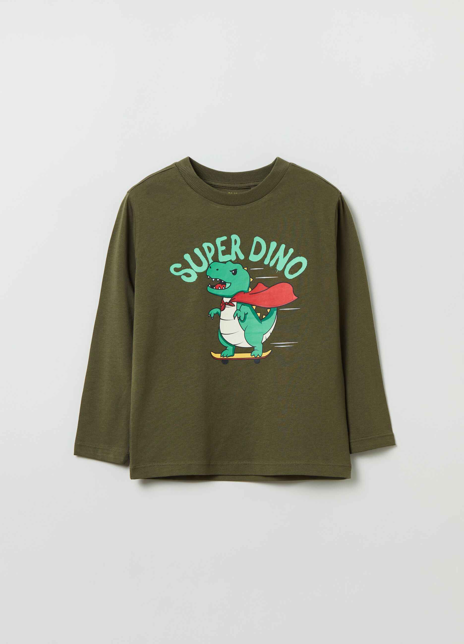 Long-sleeved T-shirt with print