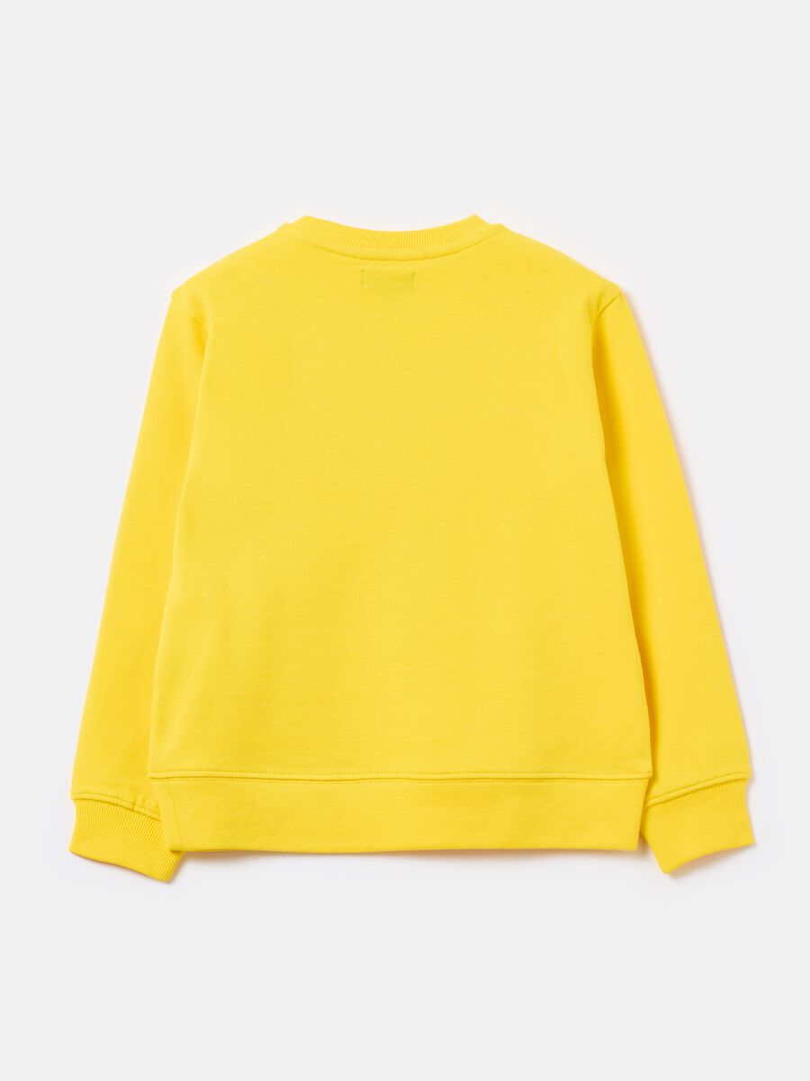 Solid colour sweatshirt in French terry_1