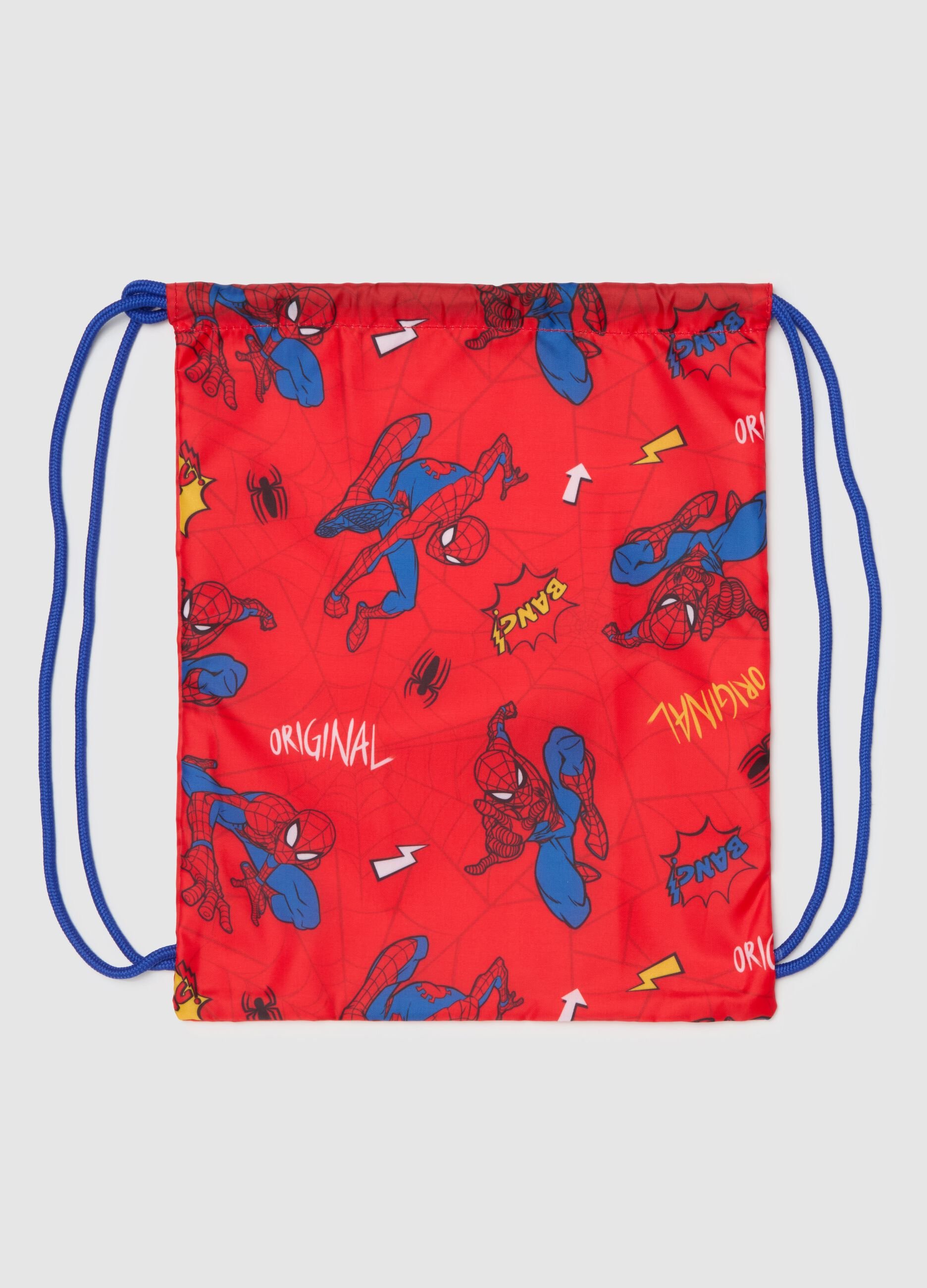 Sack backpack with Spider-Man print