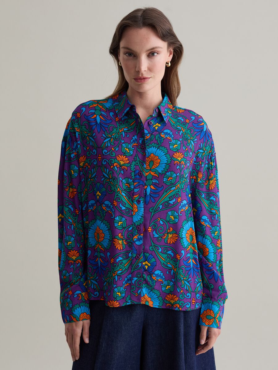 Relaxed-fit shirt with print_1