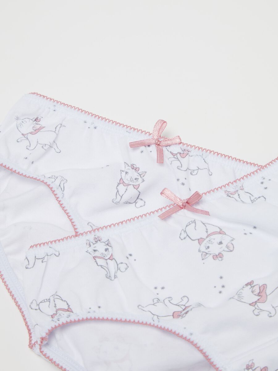 Five-pack organic cotton briefs with Marie print_3