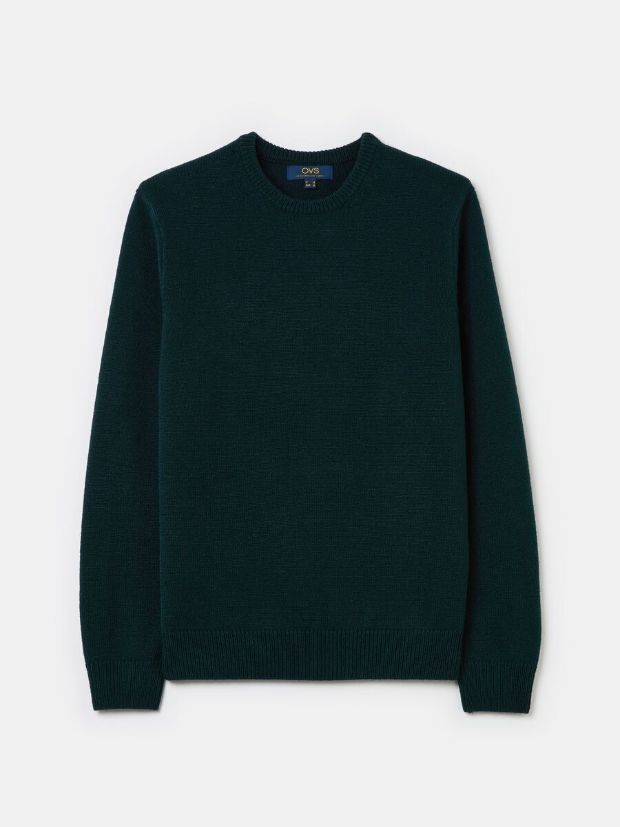 Round neck pullover_4