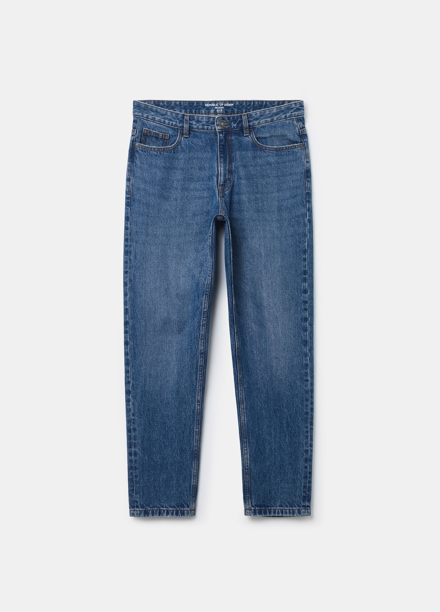 Relaxed-fit jeans with five pockets