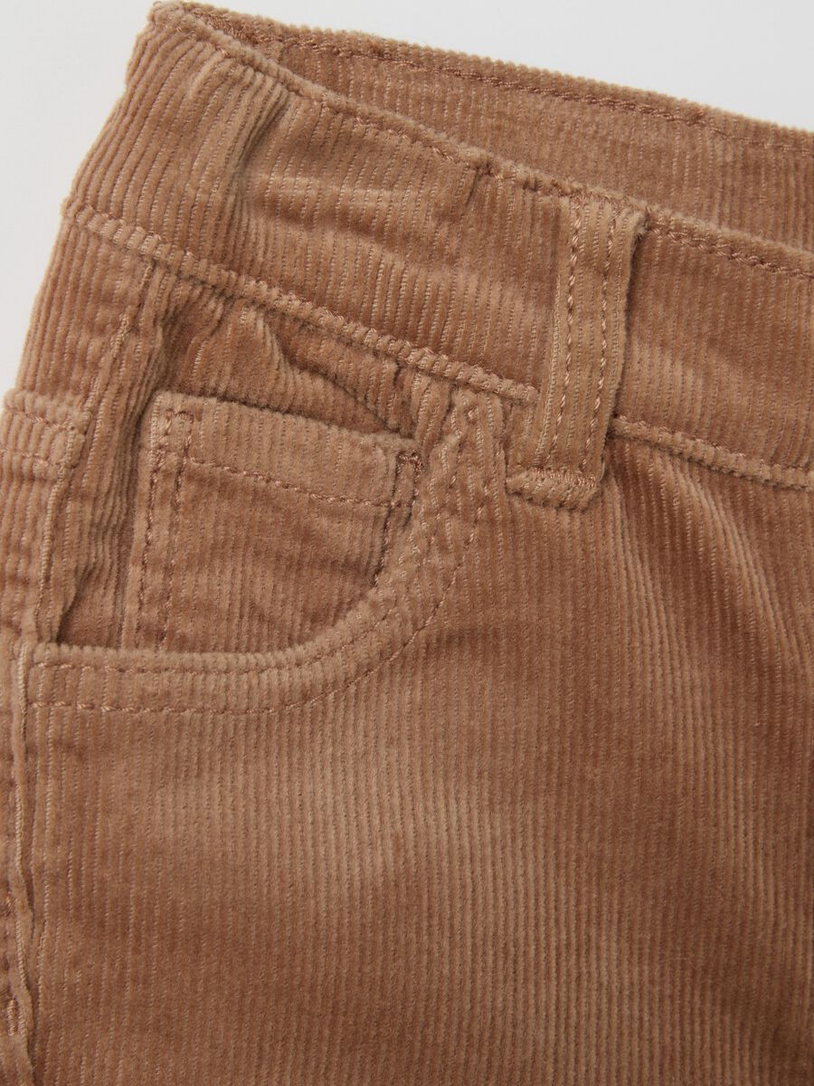 Five-pocket corduroy trousers_3