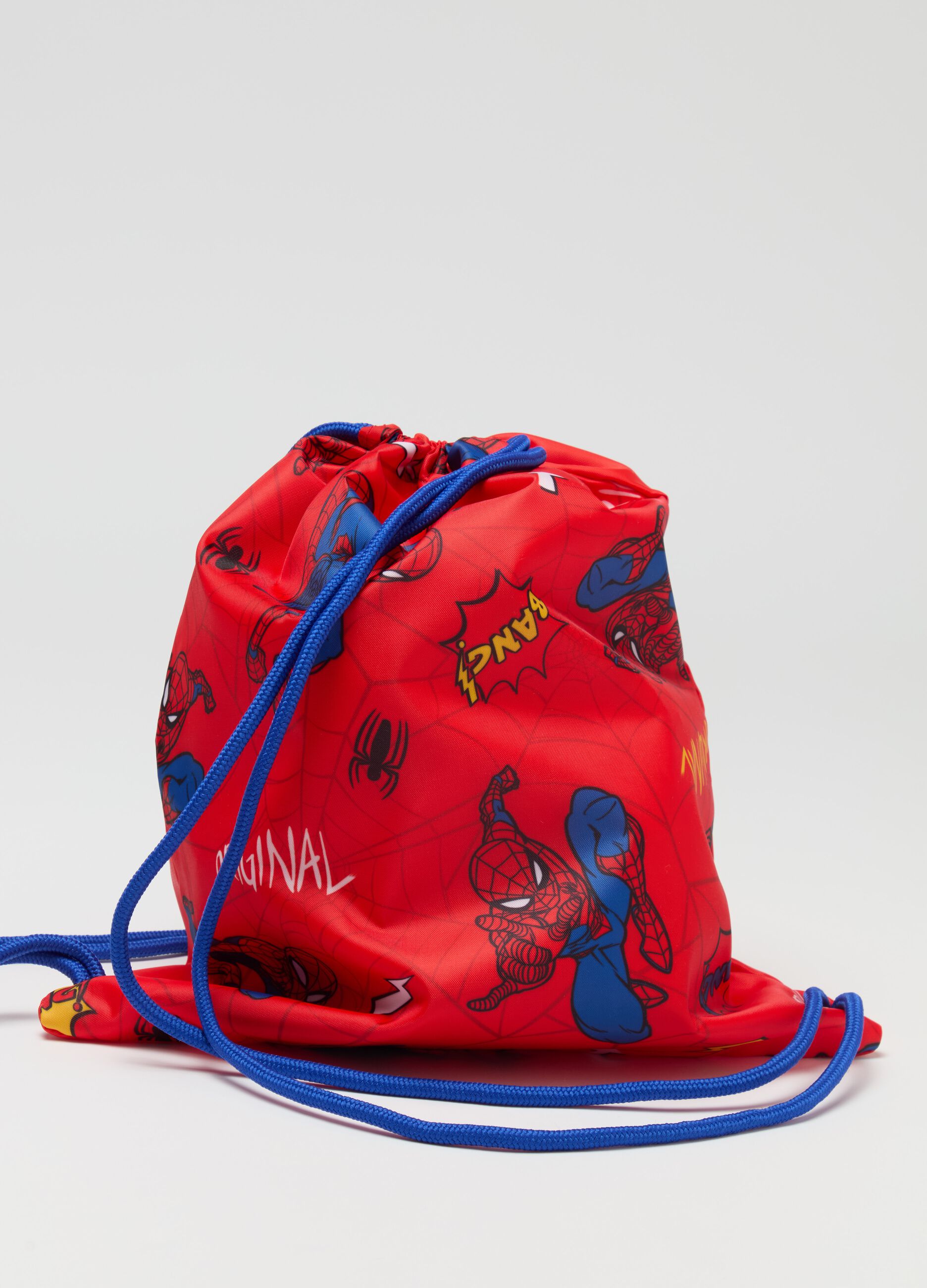 Sack backpack with Spider-Man print