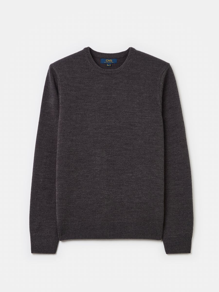 Round neck pullover_4