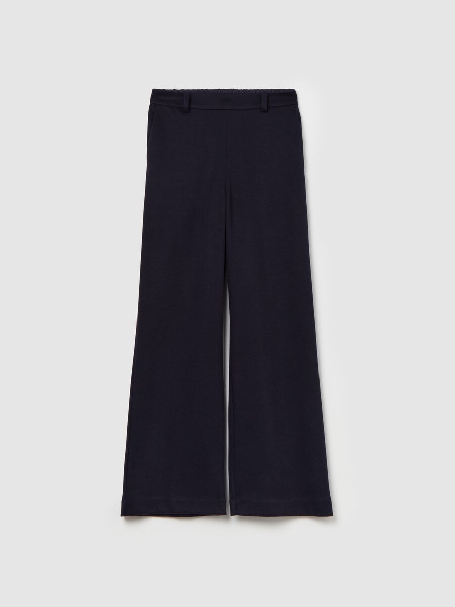 Relaxed-fit knit trousers_4