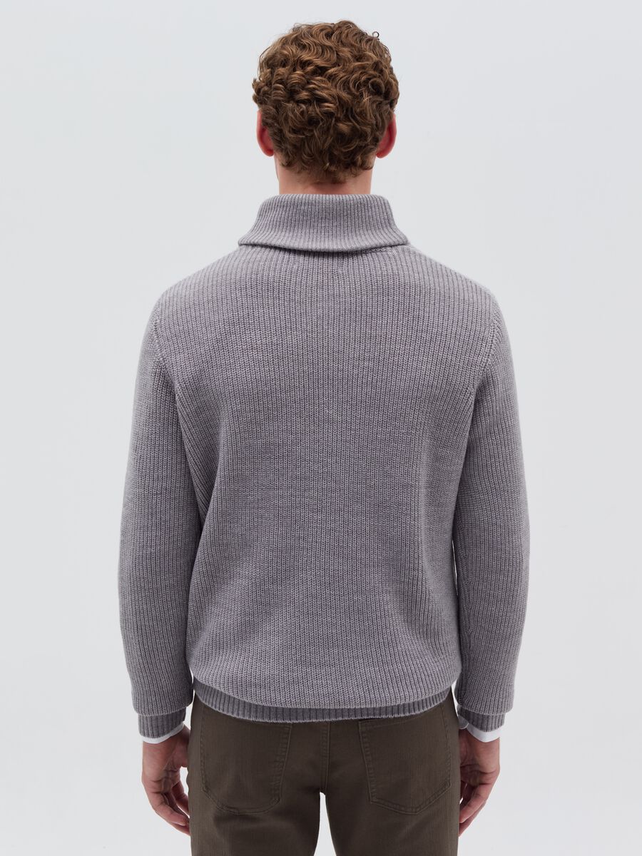 Pullover with shawl neck_2