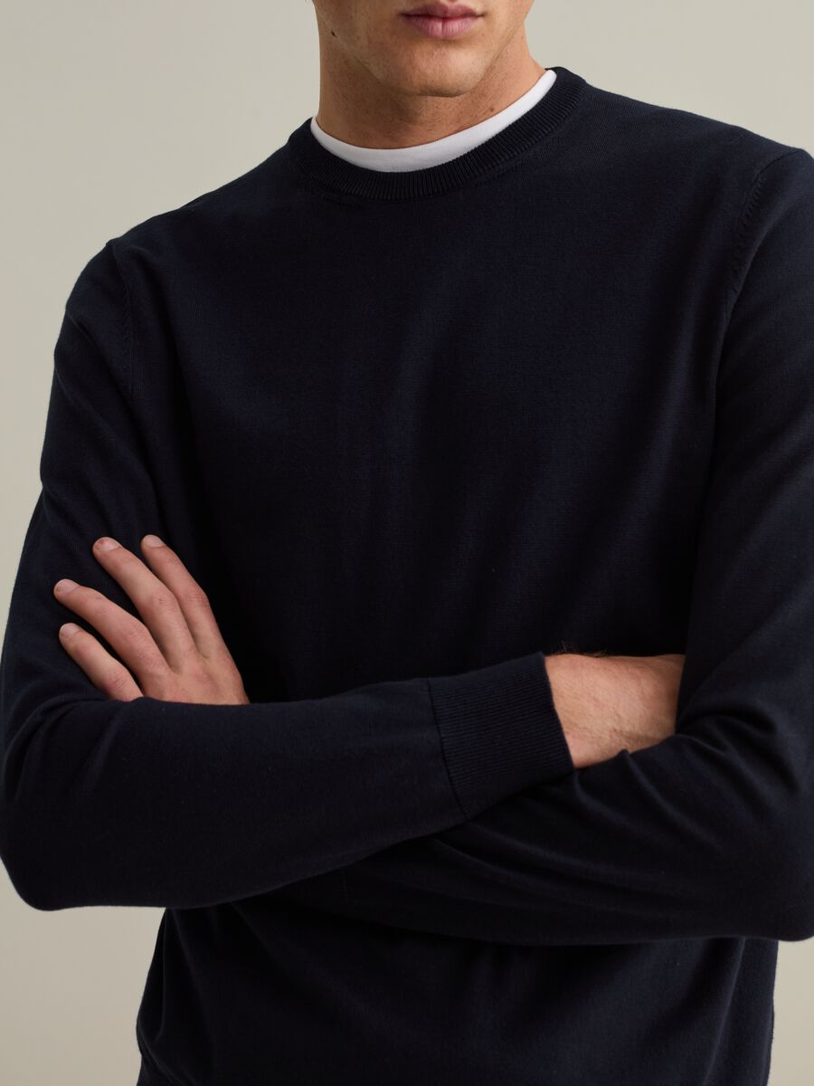 Round neck pullover_5