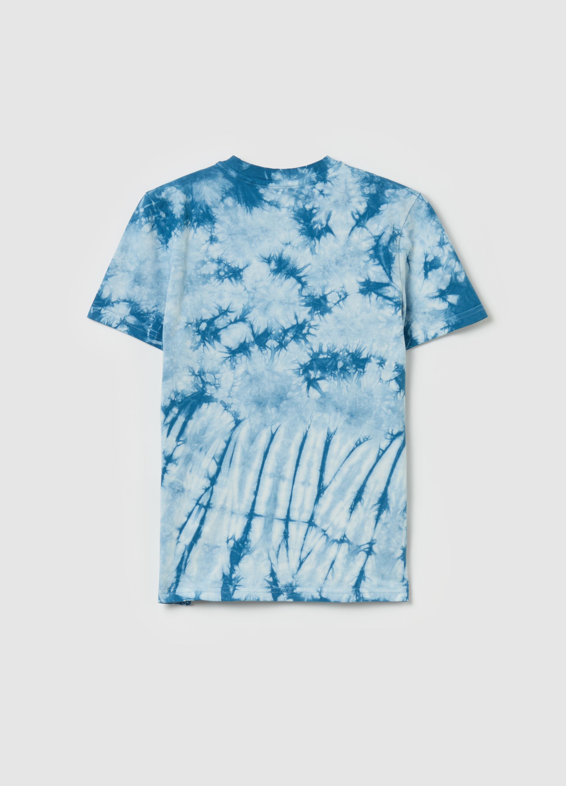 T-shirt Tie Dye con stampa "That's Rad"