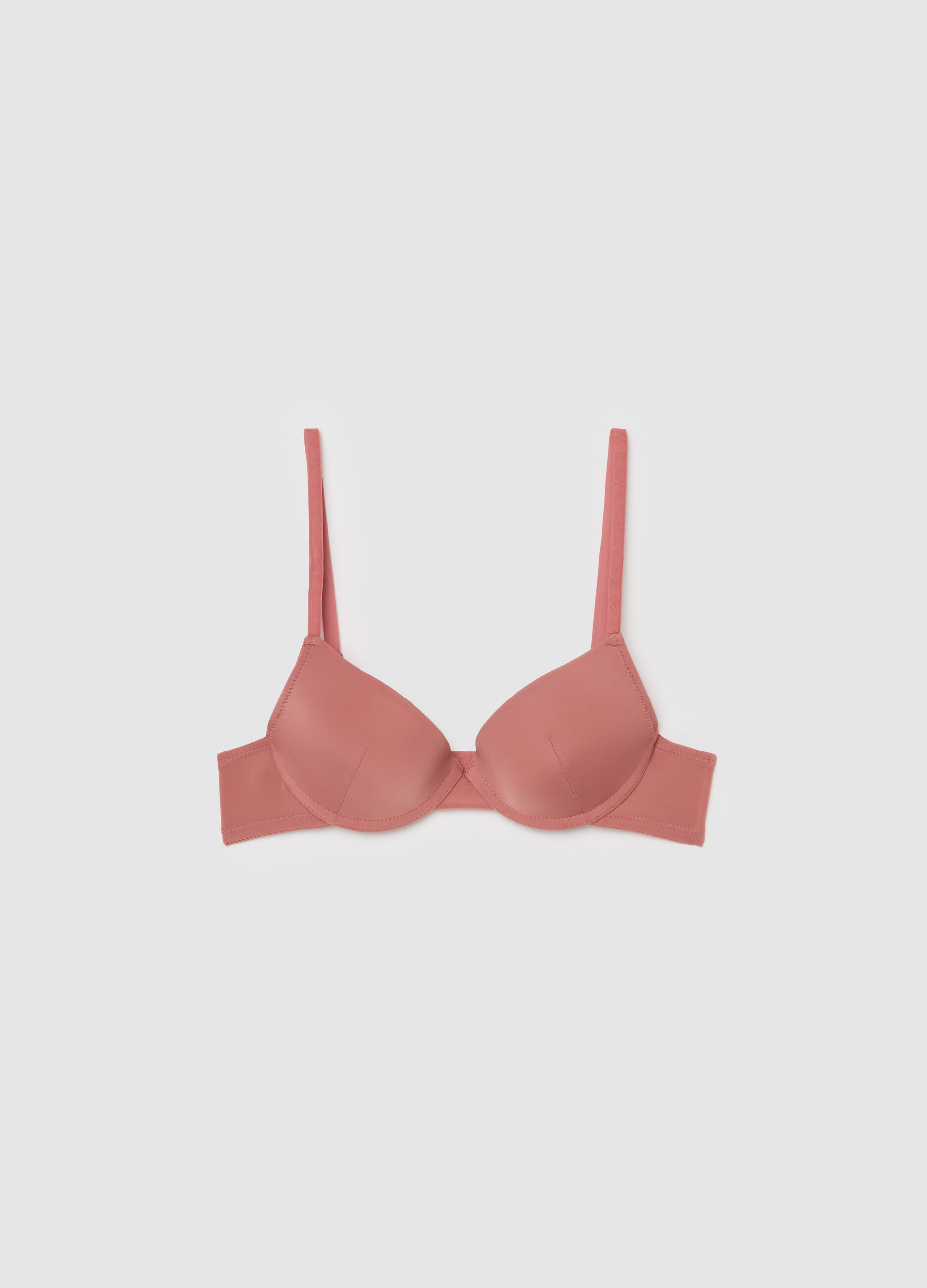 Push-up bra in stretch microfibre