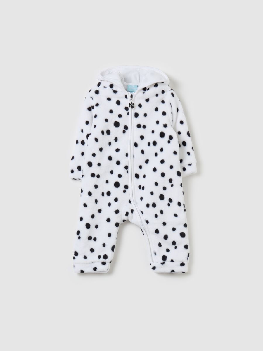 101 Dalmatians onesie in faux fur_0