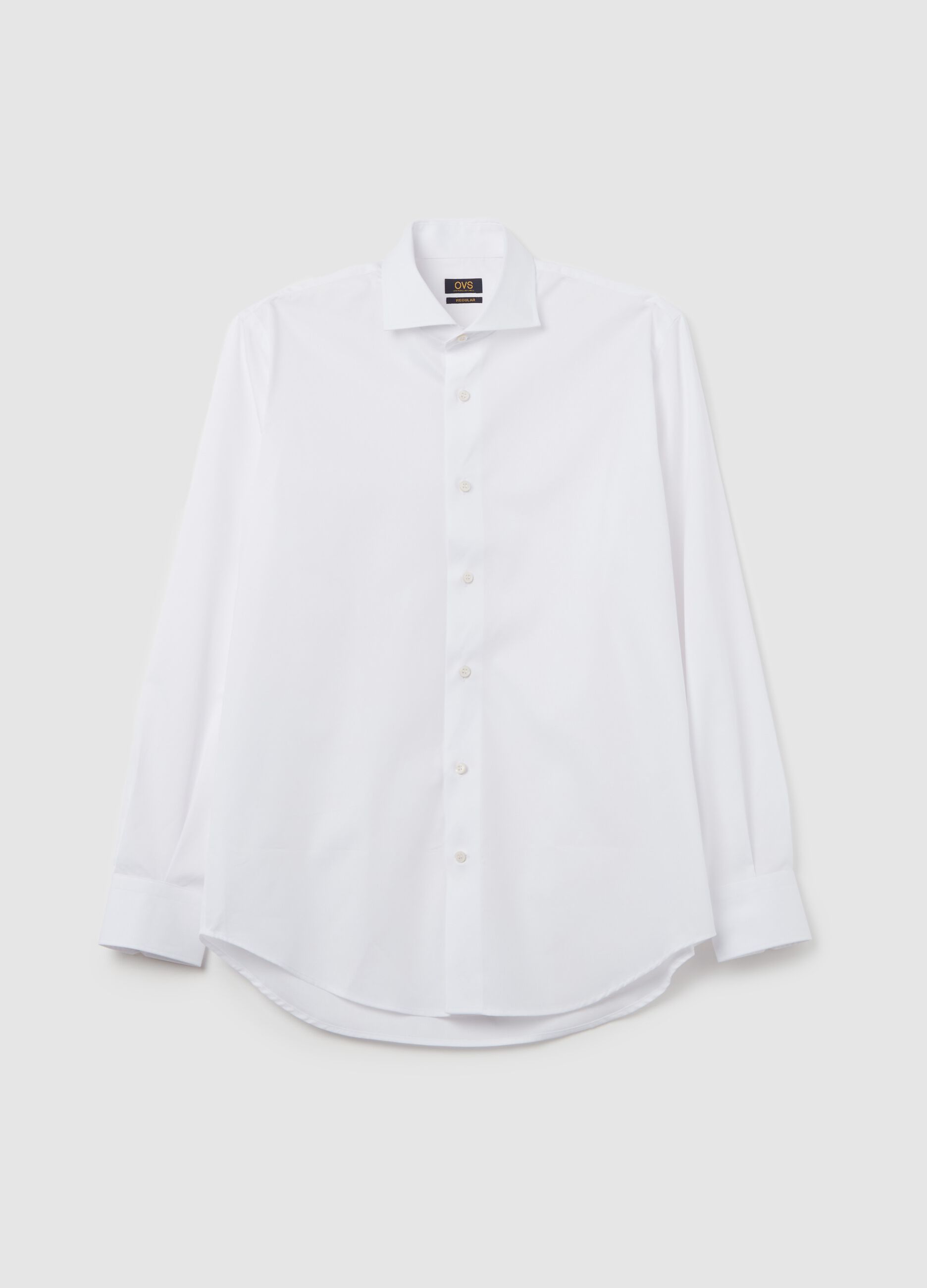 Camicia regular fit in cotone