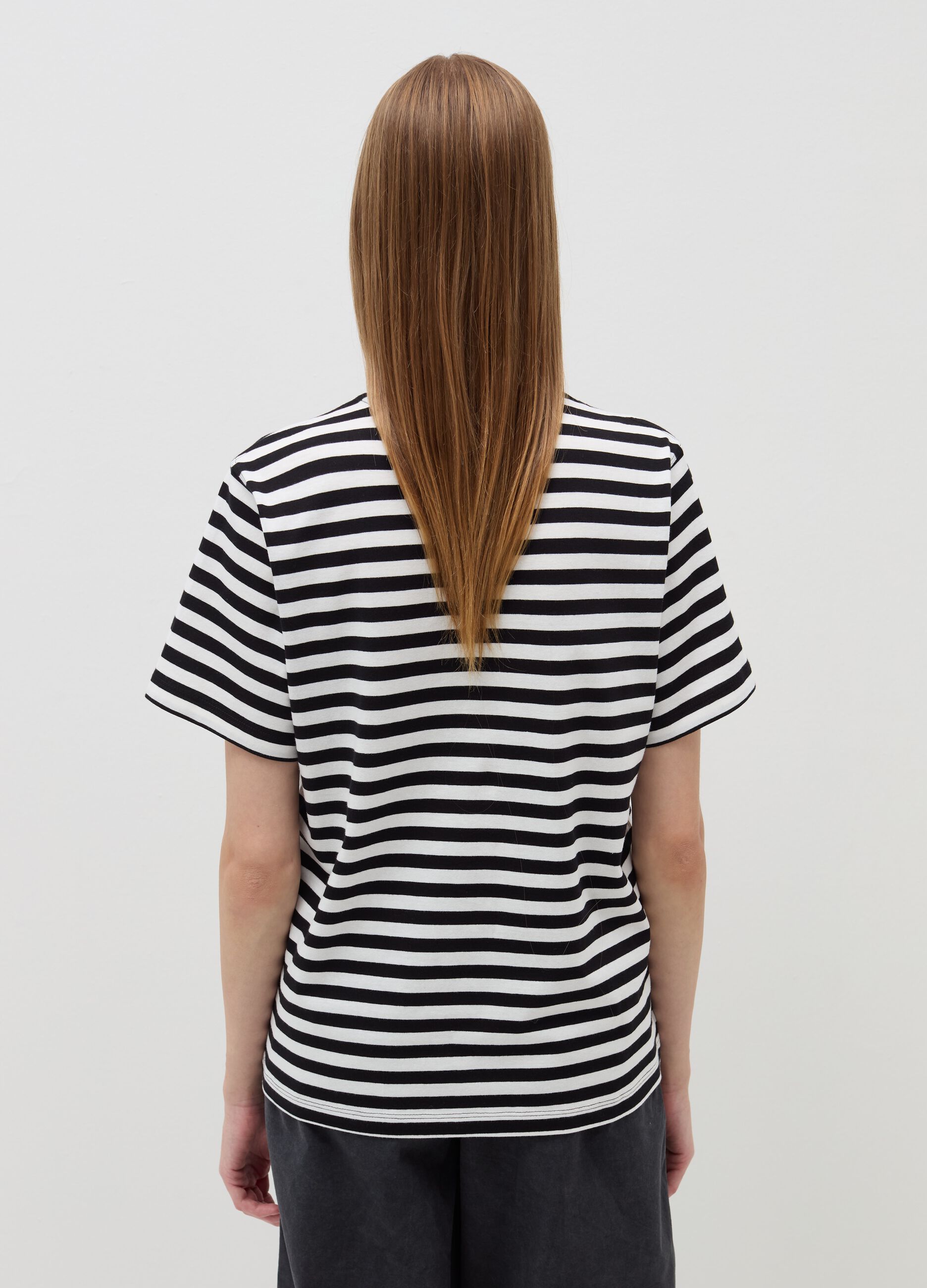 Relaxed-fit T-shirt in cotton